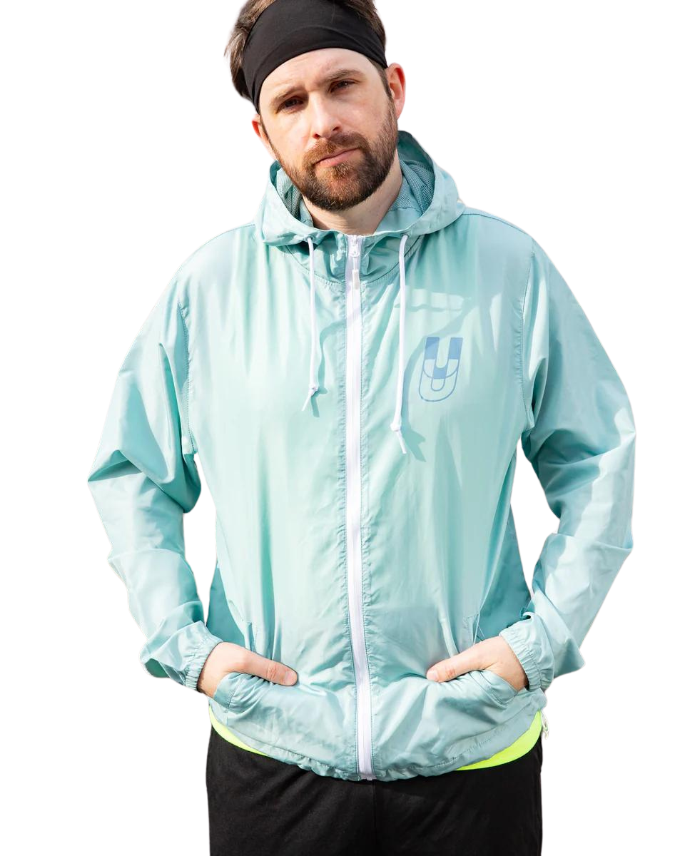 Aqua windbreaker hot sale