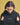 Angela Giarratana in black essentials embroidered hoodie