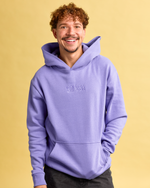 Essentials Embroidered Hoodie - Purple