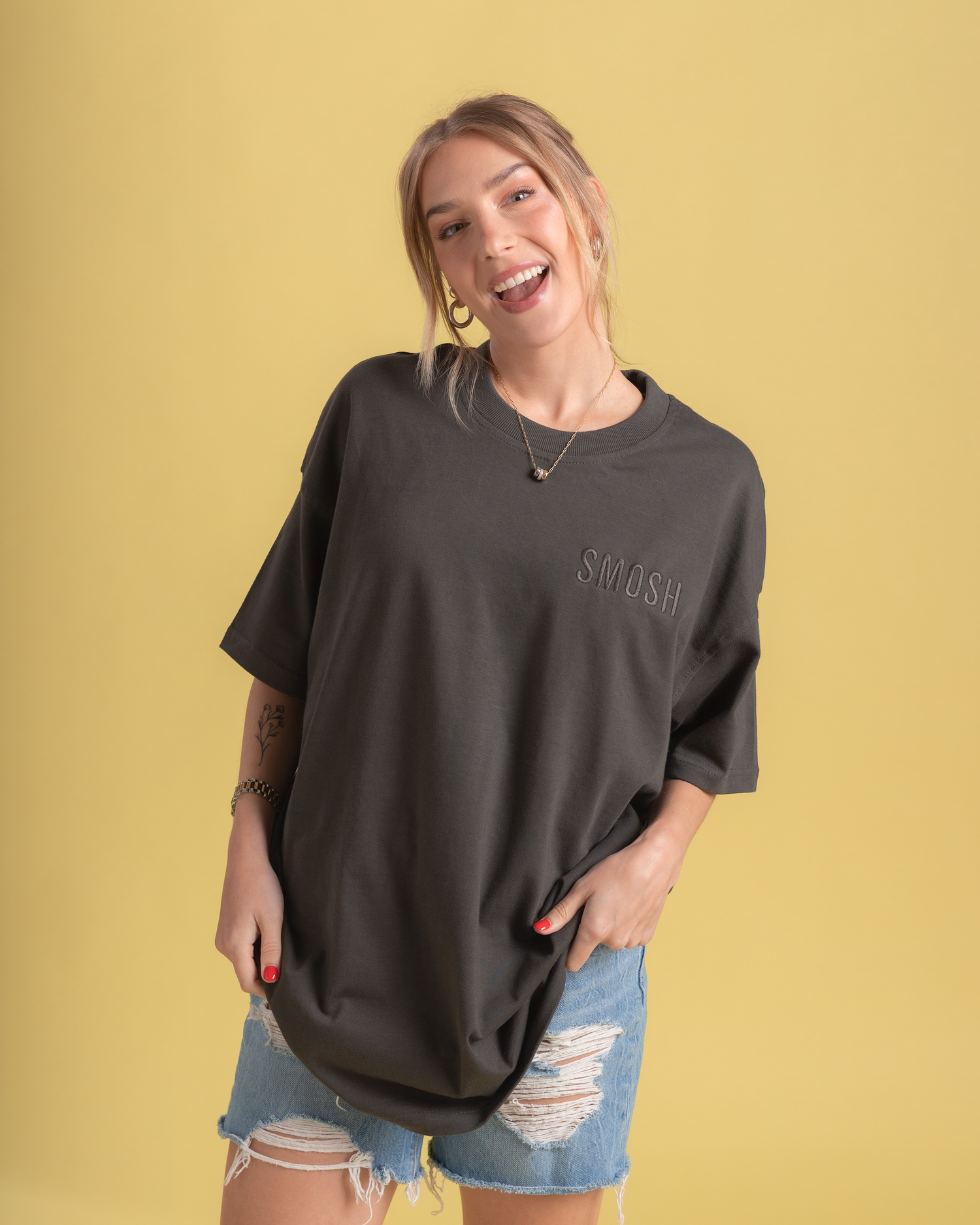 Essentials Embroidered Tee