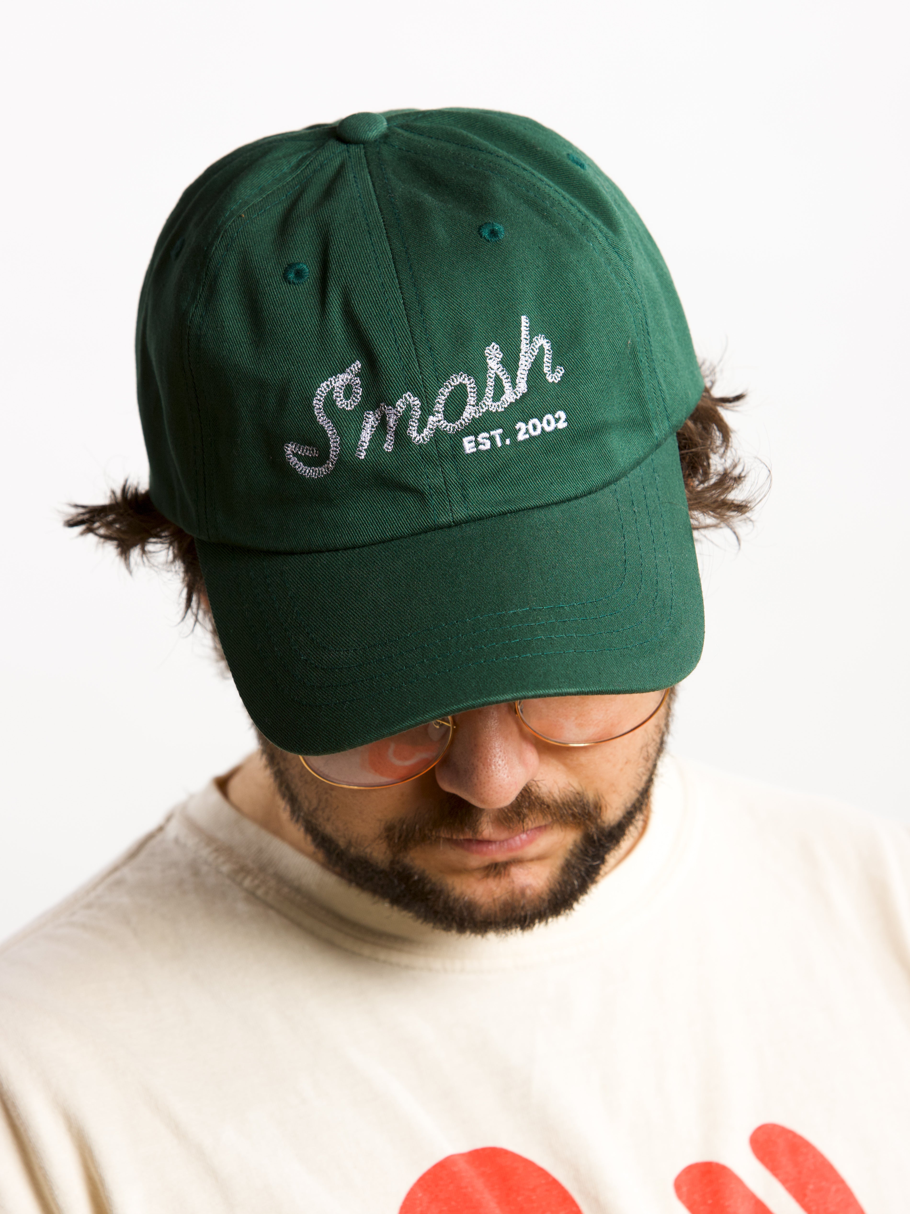 Embroidered Green Dad Hat