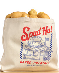 Spud Hut Tote Bag