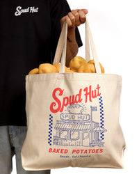 Spud Hut Tote Bag