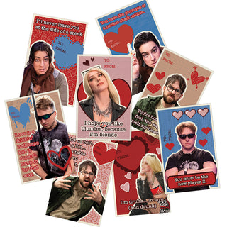 Smosh Valentine's Day Stickers with characters