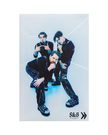 bbno$, Anthony Padilla, and Ian Hecox in Submissive and breedable outfits music video poster