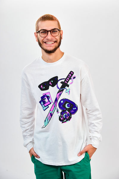 Loadout Long Sleeve Tee - White