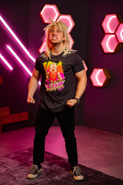 Courtney Freakin Mania Tee - Dark Gray
