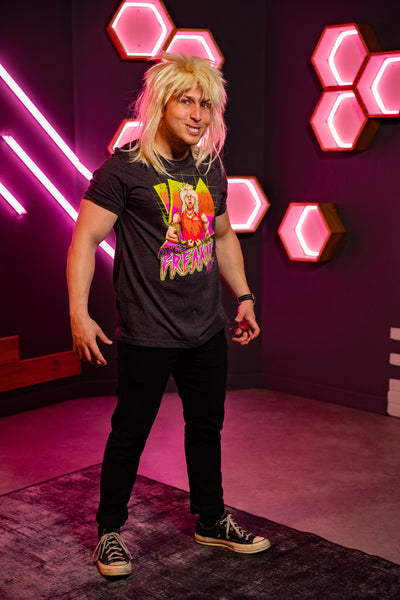 Courtney Freakin Mania Tee - Dark Gray