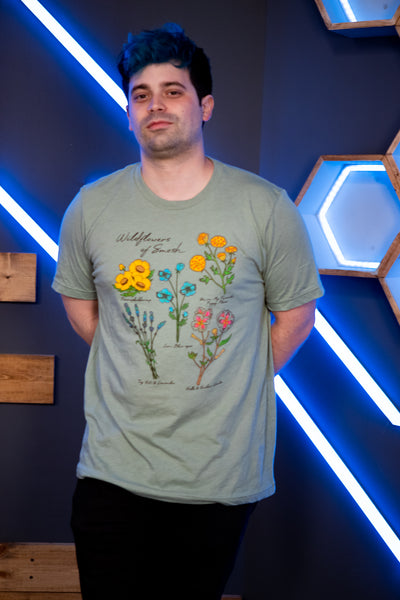 Wildflowers Tee - Sage