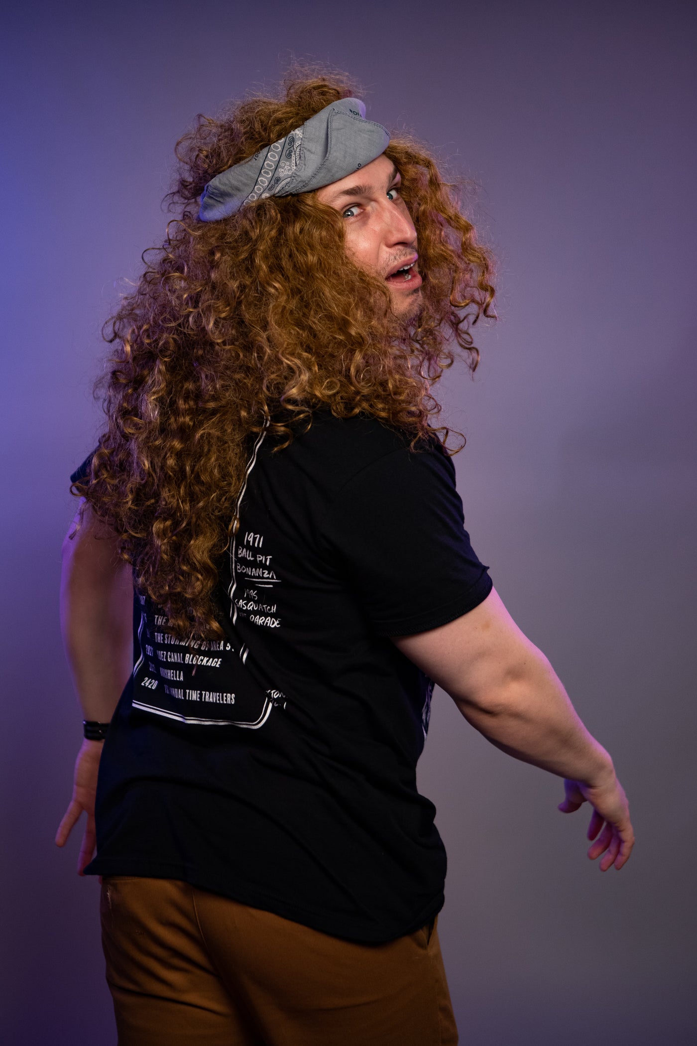 I Was There Man Tee - Heather Black