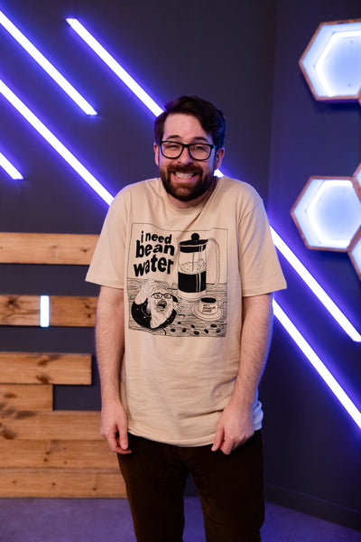 Bean Water Tee - Cream