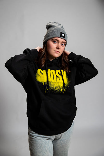 Splatter Hoodie - Black