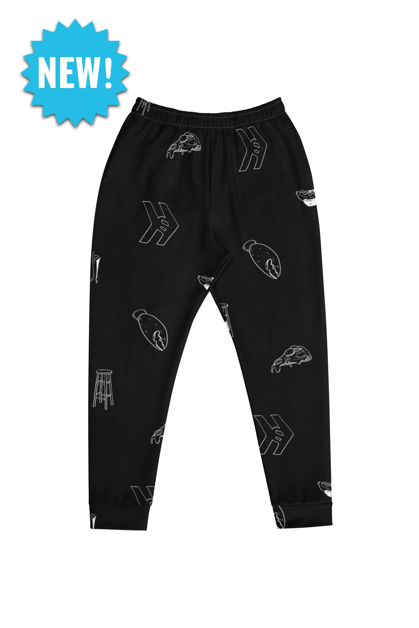 Doodles Jogger Pants - Black
