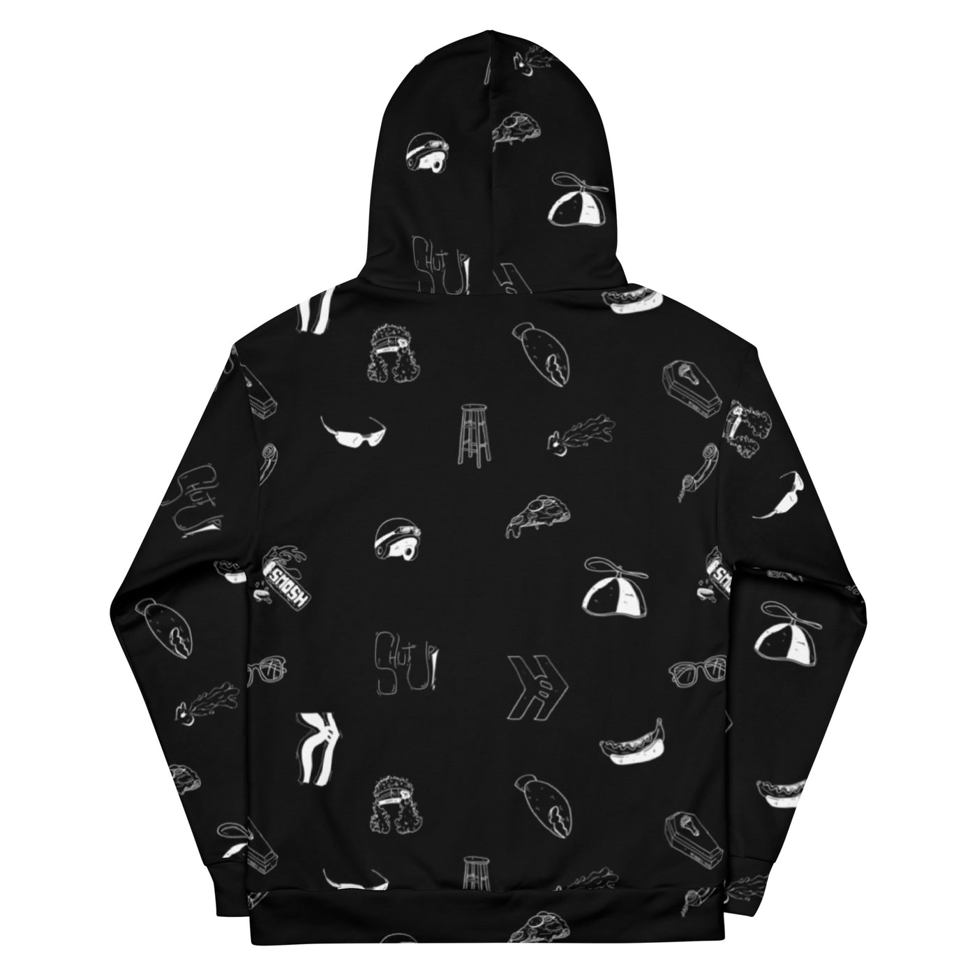 Doodles Hoodie - Black